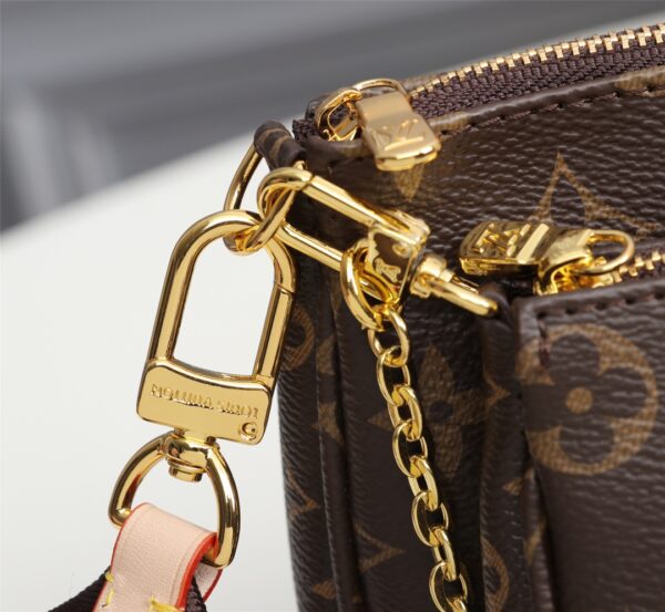 Bolsa Louis Vuitton Multi Pochette - Alça  Marron - Imagem 4