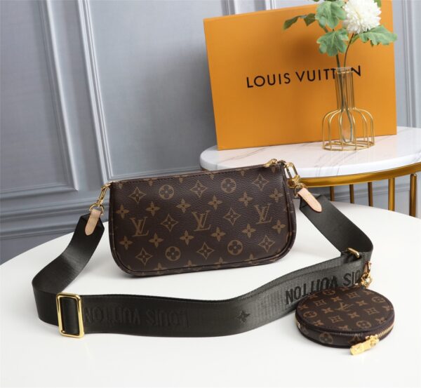 Bolsa Louis Vuitton Multi Pochette - Alça  Verde - Image 4