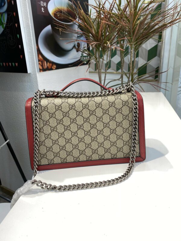 Bolsa gucci Dionysus - Vermelha - Com Alça Superior - Image 2