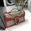 Bolsa gucci Dionysus - Vermelha - Com Alça Superior - Image 3