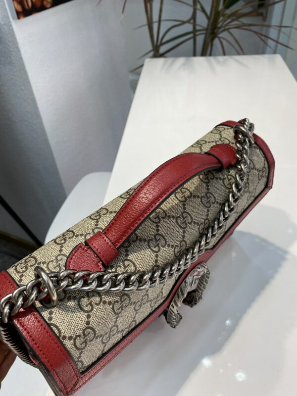 Bolsa gucci Dionysus - Vermelha - Com Alça Superior - Image 5