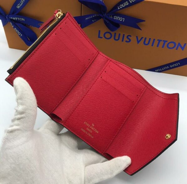 Carteira Louis Vuitton Victorine -VERMELHA Inside - Imagem 3
